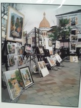 Garry Seidel&quot; Arte En Montmartre&quot; París, Francia Fotografía - £97.02 GBP