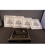 VINTAGE Black Diamond Violin Strings Complete Set - USA - SEE PHOTOS - £35.61 GBP