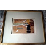 F M SIELSKY Mid Century Collage Pollack Gallery 1962 &quot;And Gentle&quot; Rare L... - $590.05 CAD