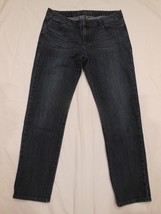Michael Kors Women&#39;s Size 6 Blue Jeans Med Dark Wash Denim W 32 I 28 R 8.5 - $12.86