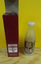 001B Provender 1981 Hand Applied Silk Screen Juice Bottle Tuscany Staine... - $15.99