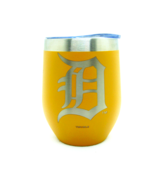Detroit Tigers MLB Stainless Steel Stemless Wine Glass Tumbler 12 oz Canyon - $35.31 CAD