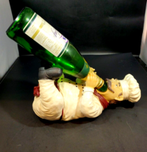 Chef Chardonnay Wine Seltzer Bottle Holder Kitchen Decor Cook - £31.06 GBP