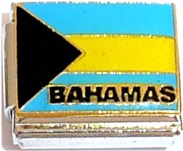 Bahamas Flag Italian Charm - £7.08 GBP