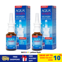 2 X 30ml AQUA MARIS Strong 100% Natural [Decongestant] Nasal Spray - Col... - £59.94 GBP