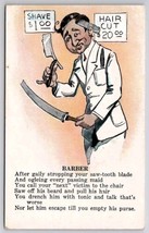 Vinegar Valentine The Barber Postcard G48 - $12.95