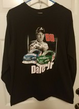  Vtg Dale Earnhardt Jr.L Winners Circle Long Sleeve T Shirt Black Sz Mens Large  - £10.13 GBP