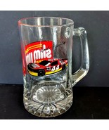 NASCAR Slim Jim Glass Beer Stein 20 oz Mug 1993 Collectors Edition David... - $241.81 MXN