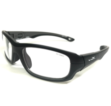 Wiley X Safety Glasses Frames Gamer 2107 Matte Black Gray ASTM F803 57-18-135 - £40.78 GBP