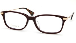 New Gucci GG0112OA 005 Burgundy Eyeglasses Glasses Frame 53-16-145 B36mm Japan - £152.72 GBP