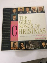 Vtg 60s The Great Songs of Christmas Album Rare Vintage Ships N 24hrs - £9.73 GBP