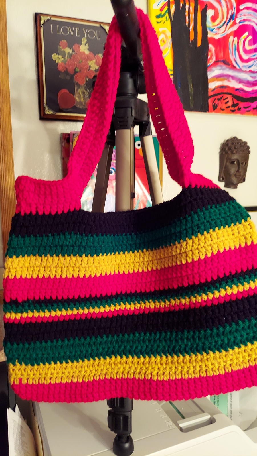 Rasta 1001 Shoulder/Tote Bag, 11 inches deep, 15 inches wide - $25.00