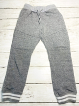 Sovereign Code Boys Heather Light Gray Stripe Quilted Movement Jogger Size 6 - £10.99 GBP