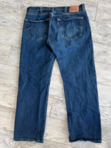 Levi Strauss 501 Button Fly Denim Jeans 38x30 Levi&#39;s 38 x 30 Mens Straig... - $761.84 MXN