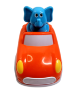 Little Tikes Push &#39;n Go Toy Race Car 991332-C48L1 Elephant Driver Orange... - $9.45