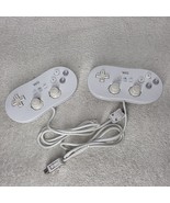 Nintendo Wii RVL-005 Classic Controllers White Wired Genuine Authentic -... - $368.88 MXN