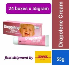 24x55g Drapolene cream prevents and treats nappy rash for baby - shipment by DHL - £165.73 GBP
