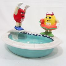 M&M Swimming Pool Candy Dish -Collectible - $46.00