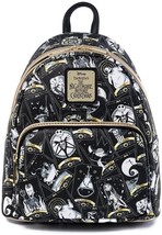 Loungefly X Disney The Nightmare Before Christmas Tarot Card Aop Mini Backpack - £117.83 GBP