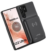 LVFAN for Samsung Galaxy S22 Ultra Battery Case, 10000mAh - £171.95 GBP