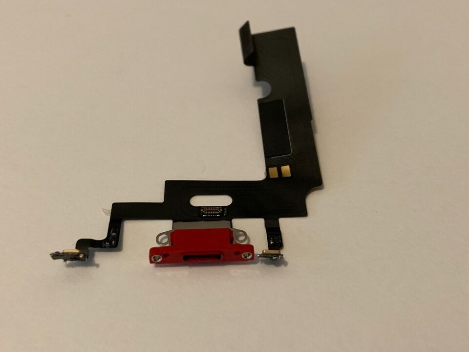 Apple iPhone XR original oem Charging Port microphone Flex Red - $9.90
