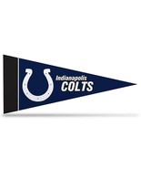Indianapolis Colts NFL Felt Mini Pennant 4&quot; x 9&quot; Banner Flag Souvenir NEW - £2.91 GBP