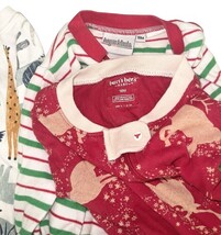 Baby Boy/Girl Sleepers Lot 18M – Burt’s Bees, Carter’s, Stripes, Reindeer, Tract image 7