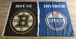 Edmonton Oilers Vs. Boston Bruins - 3 FT x 5 FT - $20.00