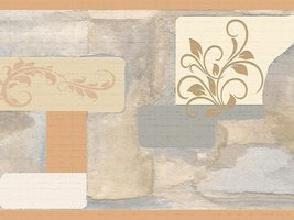 Dundee Deco DDAZBD9179 Peel and Stick Wallpaper Border - Damask Brown Bl... - $23.51