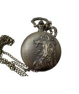 Pocket Watch with Horse Relief - Symbol of Strength &amp; Freedom - $32.51 CAD