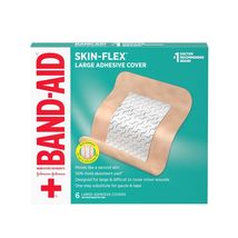 Band-Aid Skin-Flex Large Adhesive Wound Covers 6ct Flexible Sterile - €3,60 Band-Aid Skin-Flex Large Adhesive Wound Covers 6ct Flexible Sterile - €3,60 EUR