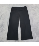 Lululemon Pants Womens 4 Black Plain Low Rise Banded Waist Activewear Yoga* - £23.35 GBP