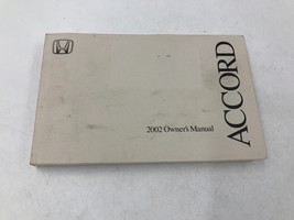2002 Honda Accord Owners Manual Handbook OEM B02B05043 - £25.09 GBP
