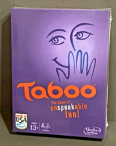 Taboo The Game of Unspeakable Fun Hasbro Gaming 2013 New and Sealed - $15.95