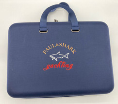 Paul &amp; Shark Yachting Large hard shell Laptop computer Attache Case Bag Navy - £11.78 GBP