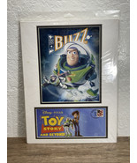 Disney Pixar Toy Story Buzz Lightyear Stamp Art &amp; Envelope USPS Cleaning... - €21,49 EUR