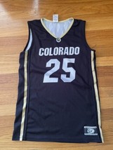 Colorado Buffaloes Mens Size Small Basketball Jersey Black #35 NCAA - $36.74