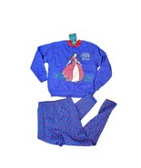 Retro 90s NWT Girls 10 Purple Disney Beauty Beast Belle Sweatshirt Pants... - £55.77 GBP