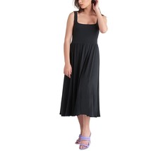 MSRP $79 Black Tape Square-Neck Jersey Midi Dress Size XS - £16.81 GBP