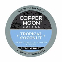 Copper Moon Tropical Coconut Blend Coffee 20 to 144 K cups Pick Any Size  - £15.72 GBP+