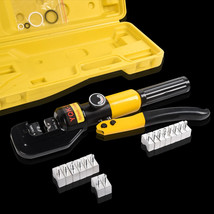 Hydraulic Crimping Tool 10 Ton  12-2/0 AWG Battery Cable Crimping NEW - $52.96