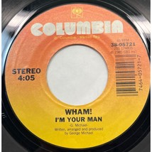 Wham! I&#39;m Your Man / Do It Right 45 Pop 1985 George Michael Columbia 38-05721 - £5.22 GBP