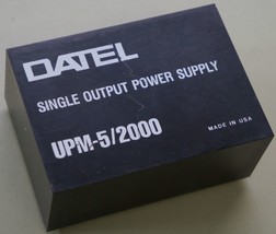 Datel UPM-5/2000 AC-DC Regulated Single Output Power Supply Module  - $29.67