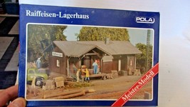 HO Scale Pola, Timbered Storage Depot, Raiffeisen-Lagerhaus Model Kit, #... - $42.75