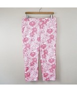Talbots | The Perfect Skimmer Pink Floral Pants, size 6 - £15.40 GBP