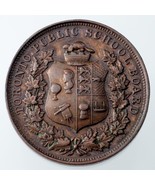 Médaille En Bronze De Bonne Conduite De 4 Ans Du Conseil Scolaire De Tor... - $55.07