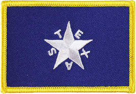 Texas De Zavala Rectangular Patch - $4.23 CAD