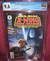 STAR WARS X-WING ROGUE SQUADRON #5 DARK HORSE COMIC 1996 CGC 9.6 NM+ WHI... - £78.18 GBP