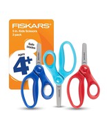 Fiskars 5&quot; Blunt-Tip Scissors for Kids 4-7 (3-Pack) - Scissors for Schoo... - £16.44 GBP