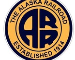 Alaska Railroad Railway Train Sticker Decal R7007 - £1.55 GBP+
